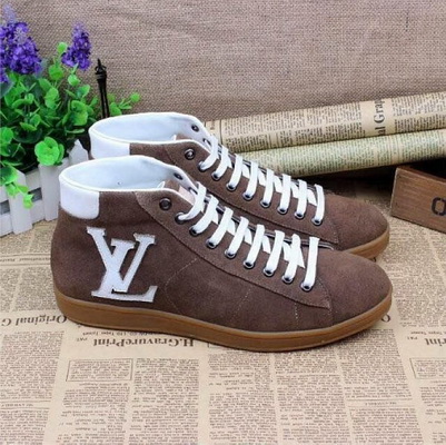 LV High-Top Fashion Men Shoes--055